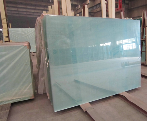 Hard coated low-e glass